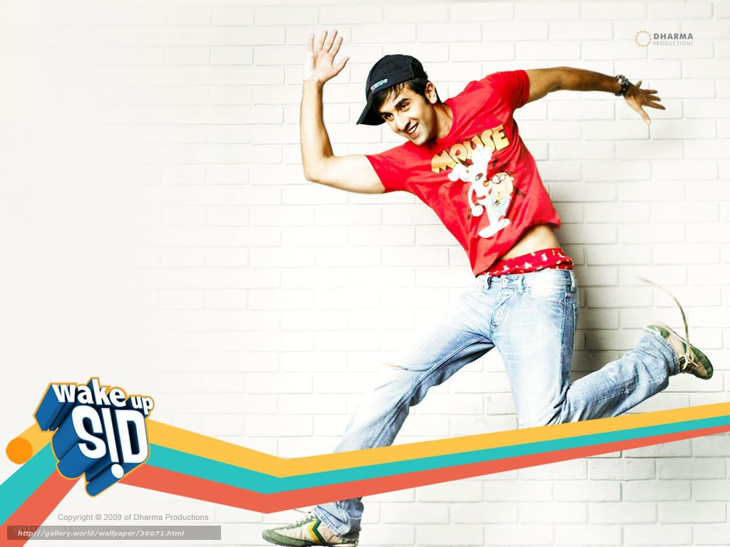 Ranbir Kapoor in red shirt