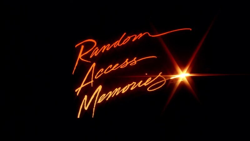 Random Access Memories title card