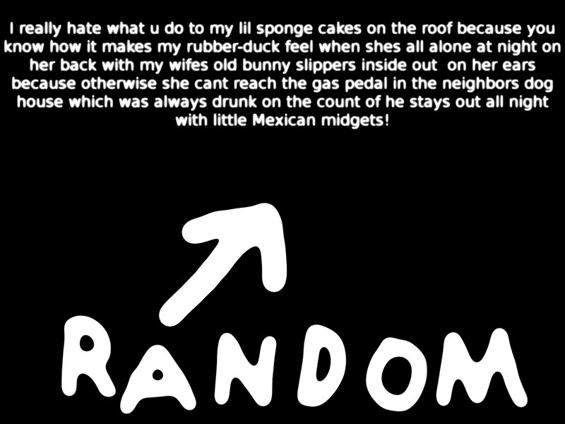 Random text image