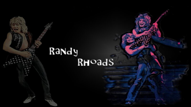 Randy Rhoads Playing Guitar