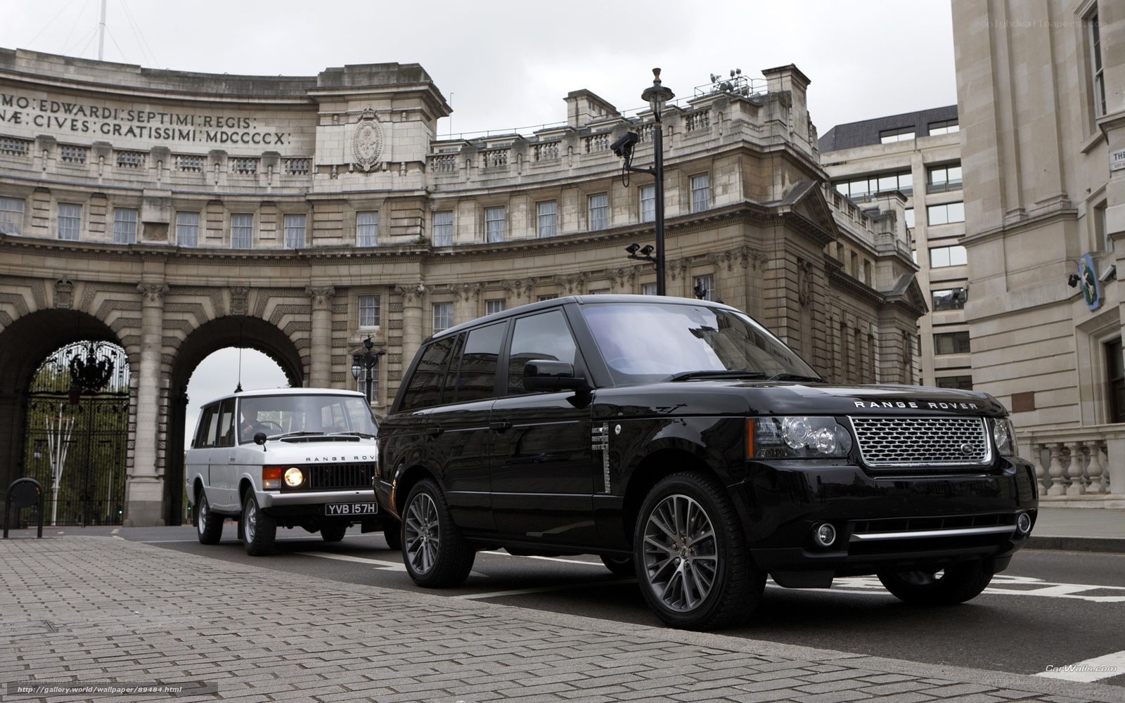 Range Rover vehicles in London