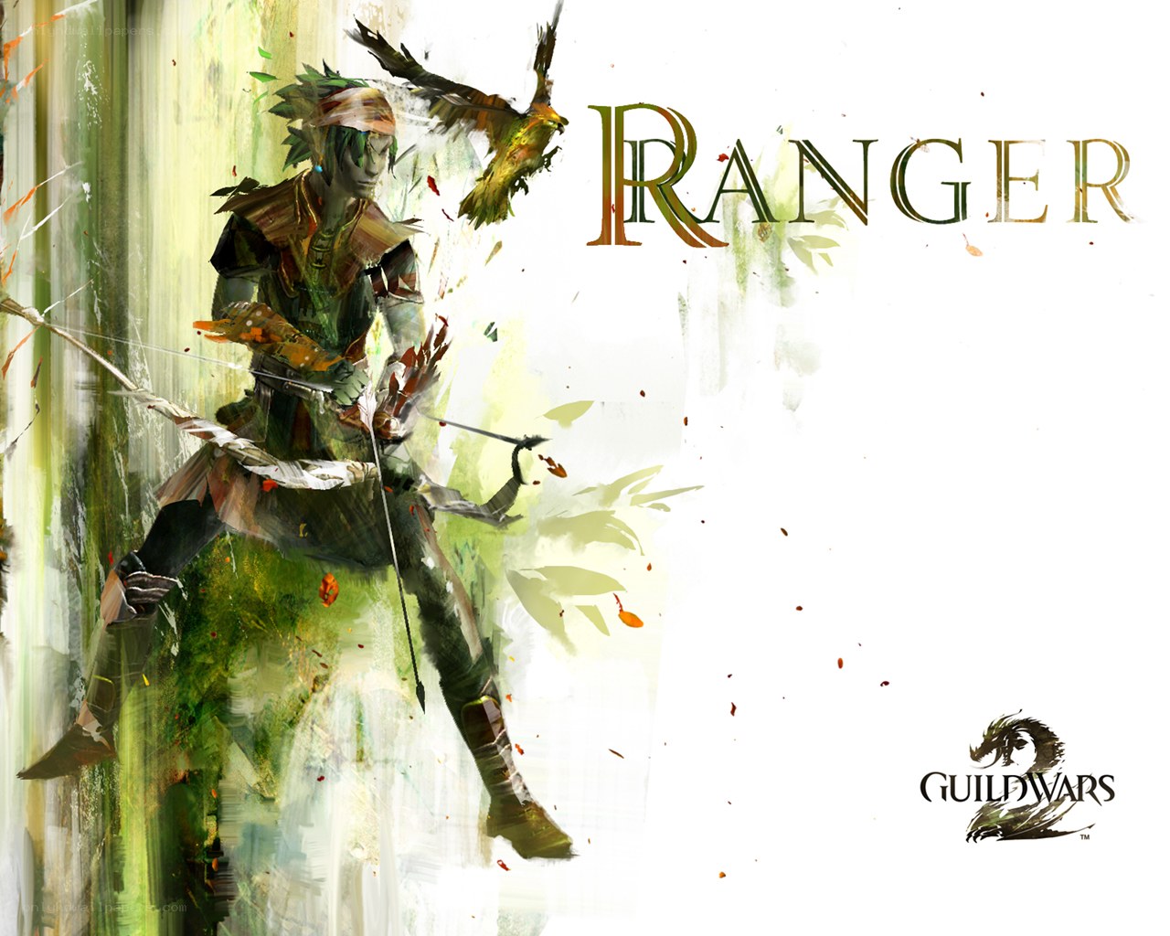 Ranger character from Guild Wars 2