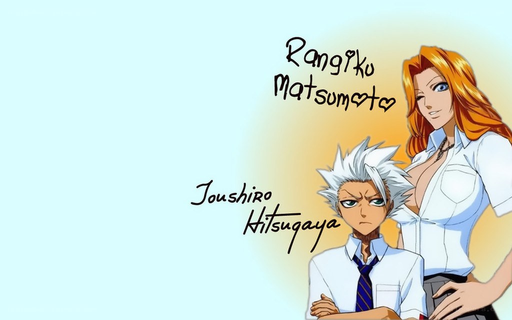 Rangiku and Joushiro characters