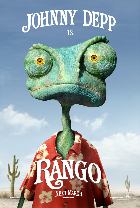 Rango movie poster