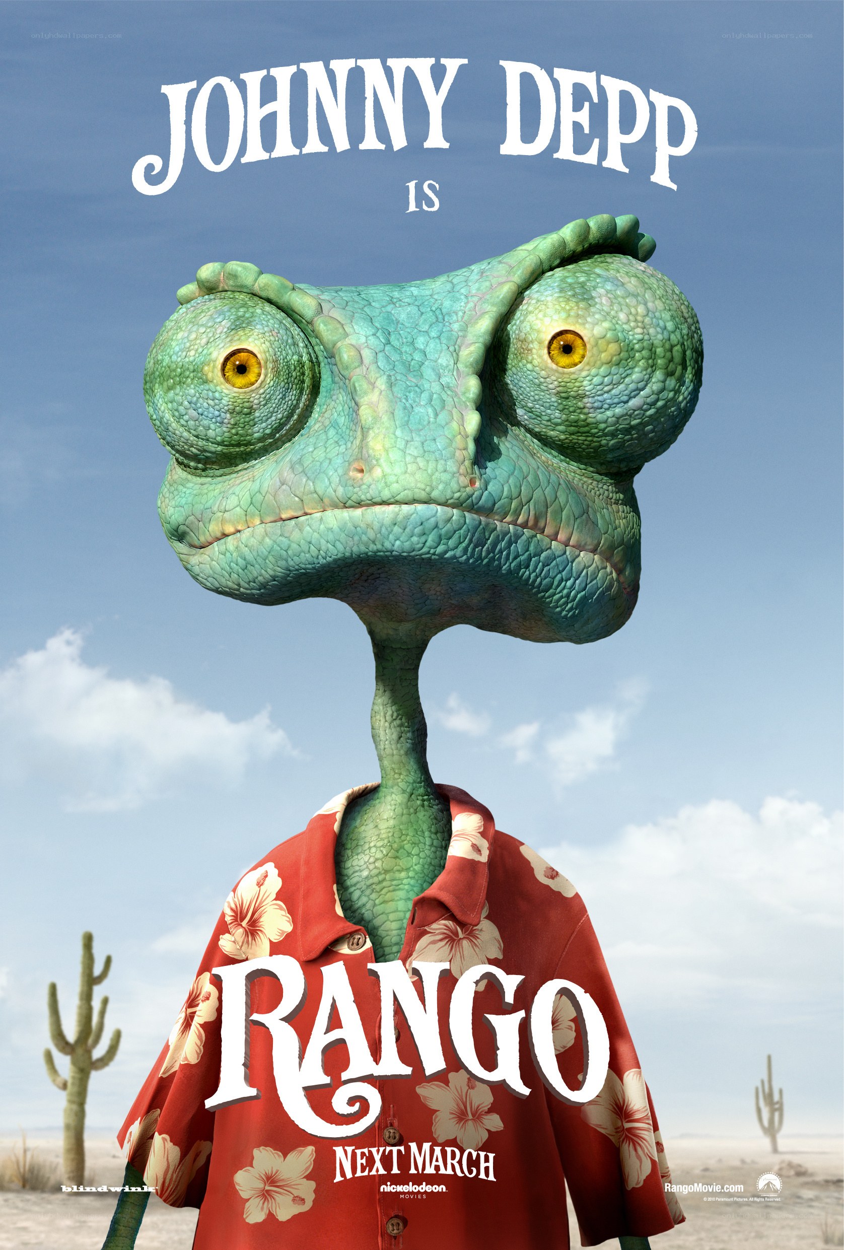 Rango movie poster