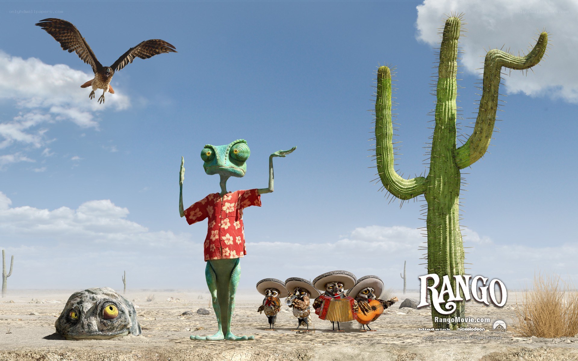 Rango movie poster