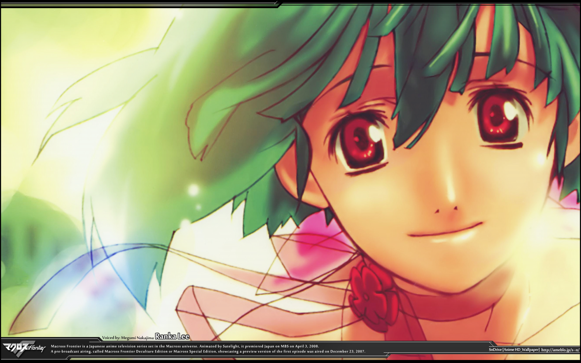 Ranka Lee from Macross Frontier