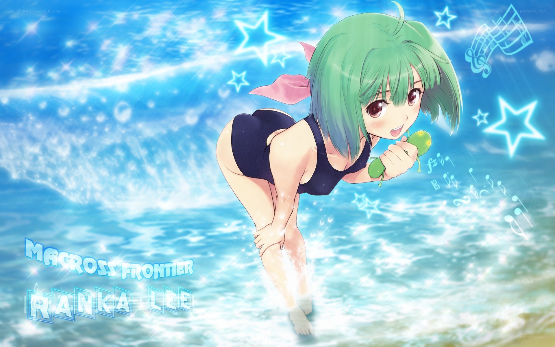 Ranka Lee in swimsuit