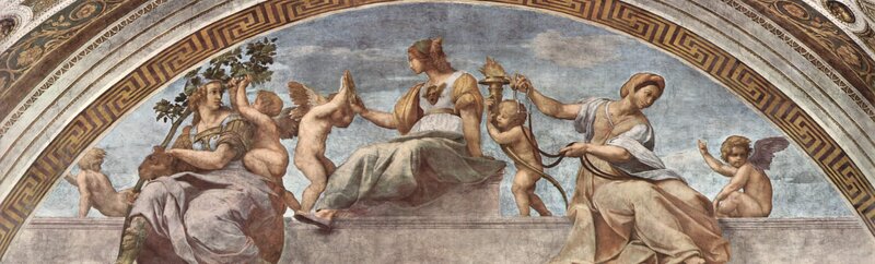 Raphael's Sistine Madonna fresco