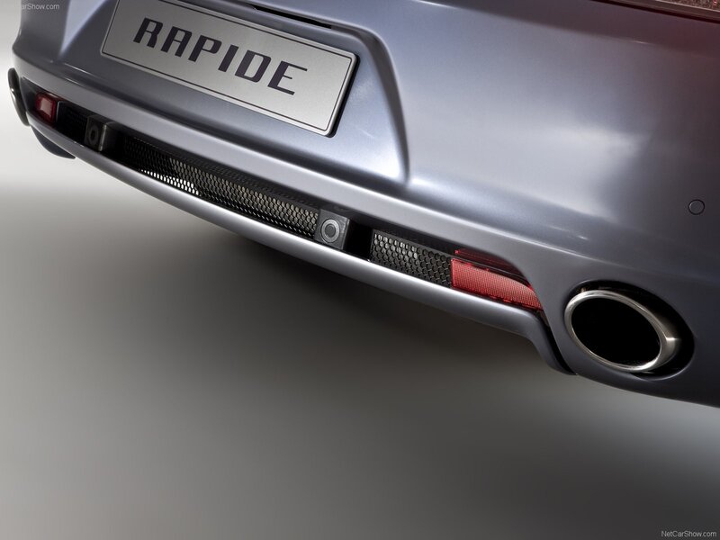 Rapide rear bumper detail