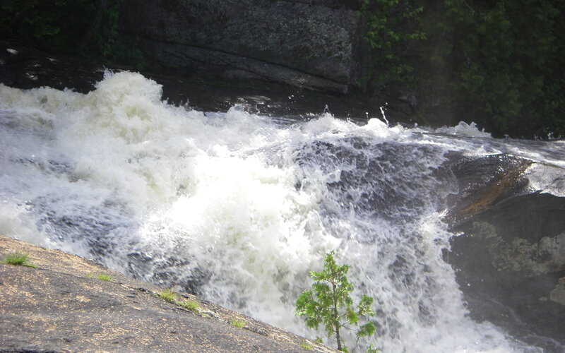 Rapids on Rocky River