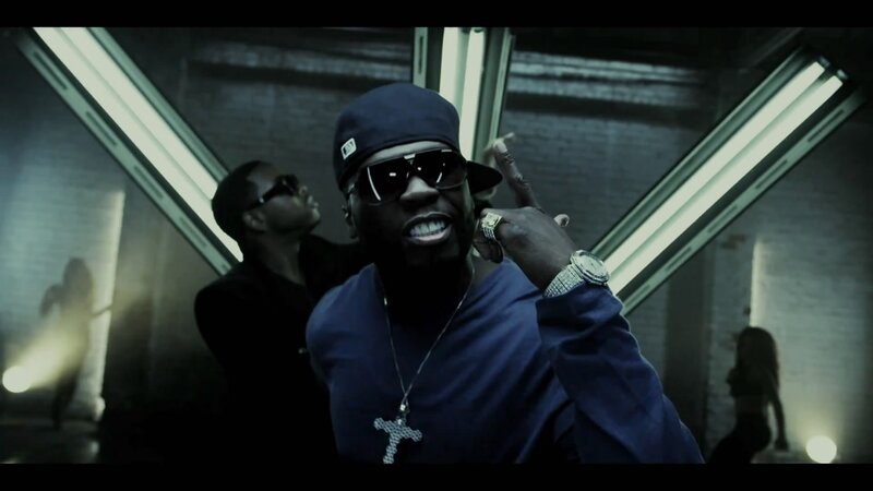 rapper in blue outfit