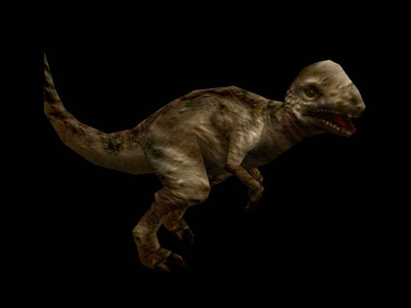 Raptor Dinosaur — Brown, Aggressive, 3d Render, Open Mouth