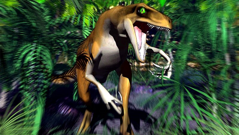 Raptor in Jungle — Green