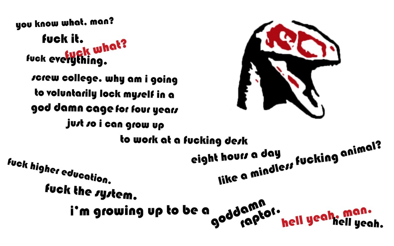raptor rage meme