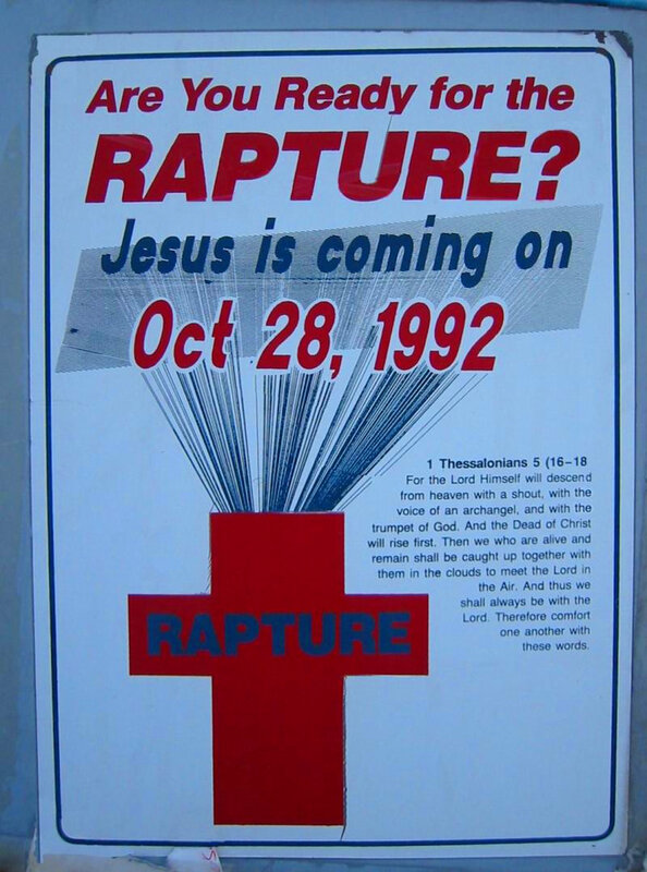 Rapture poster from 1992