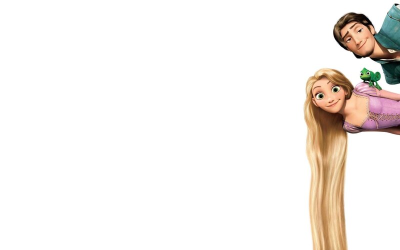 Rapunzel and Flynn Rider