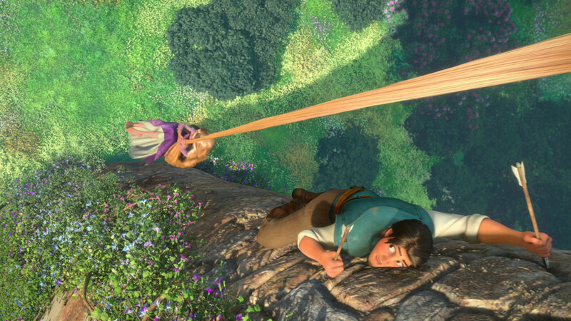 Rapunzel and Flynn Rider