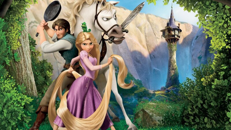 Rapunzel and Flynn Rider — Green, Adventurous