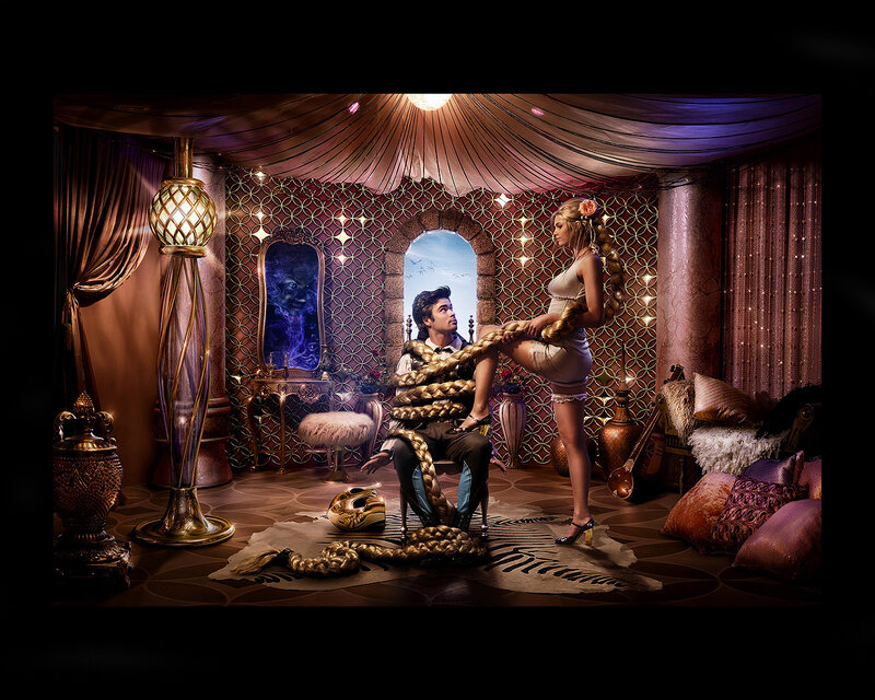 Rapunzel and the prince