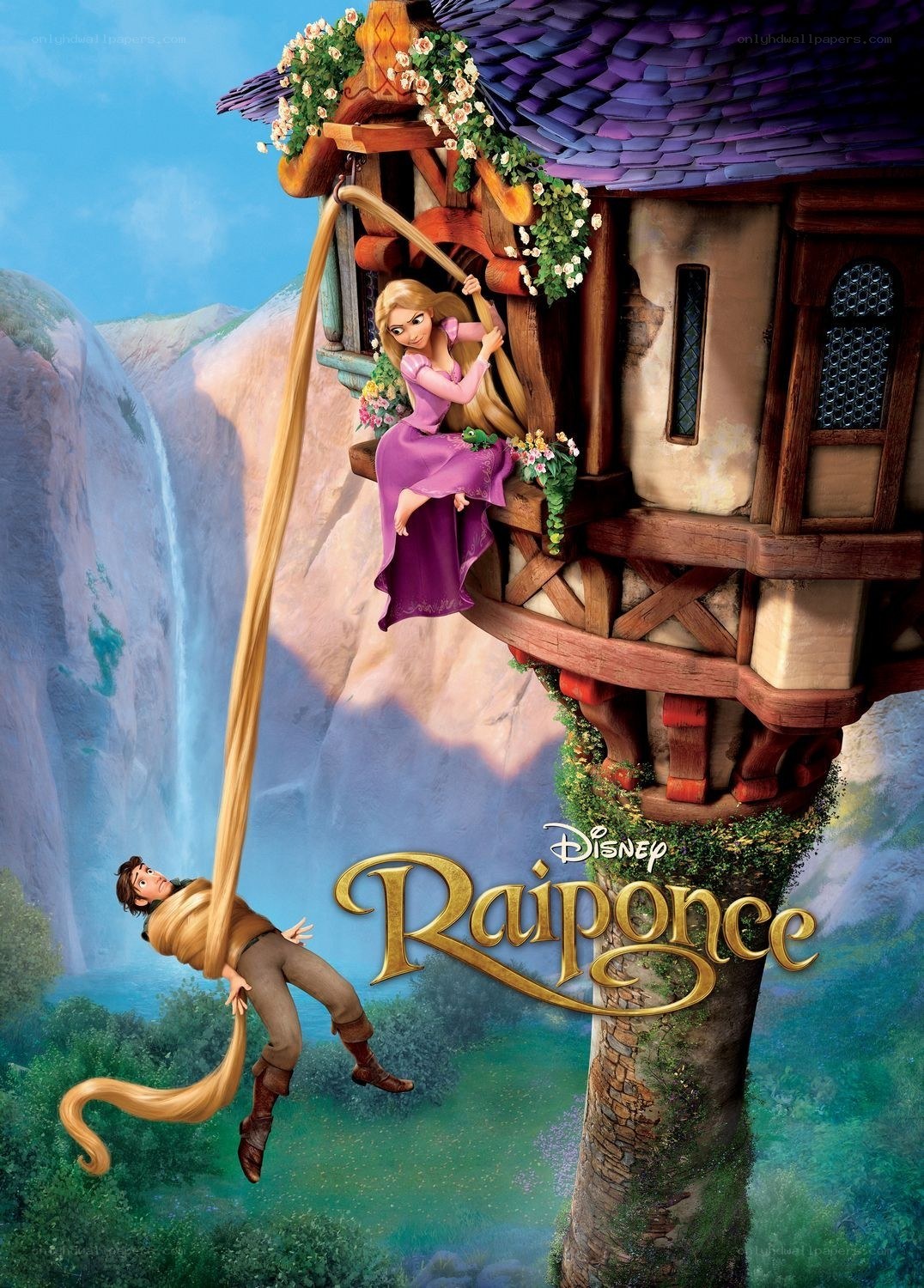 Rapunzel and the tower