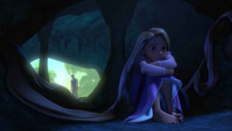 Rapunzel in the cave