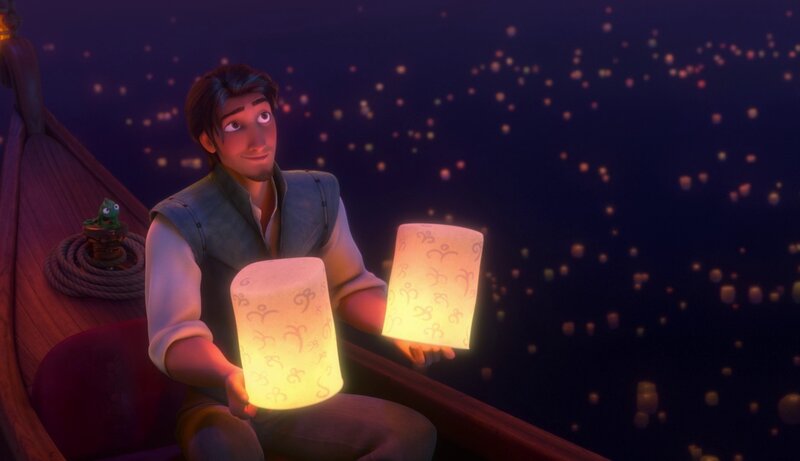 Rapunzel's lantern moment