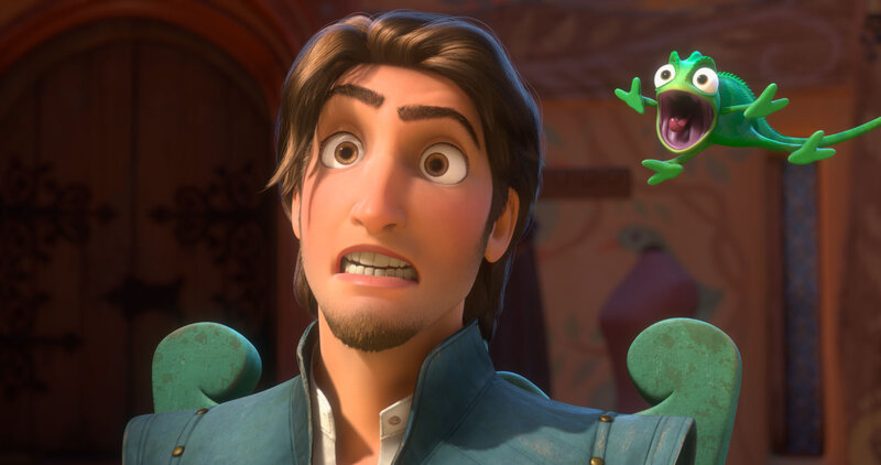 Rapunzel's Prince and Pascal
