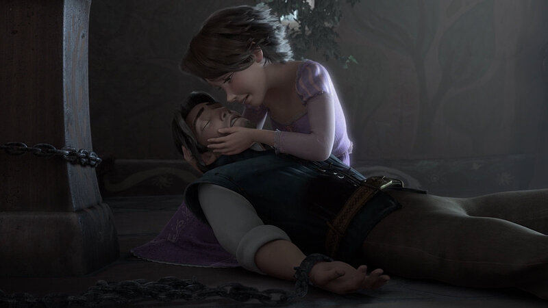 Rapunzel with Flynn Rider