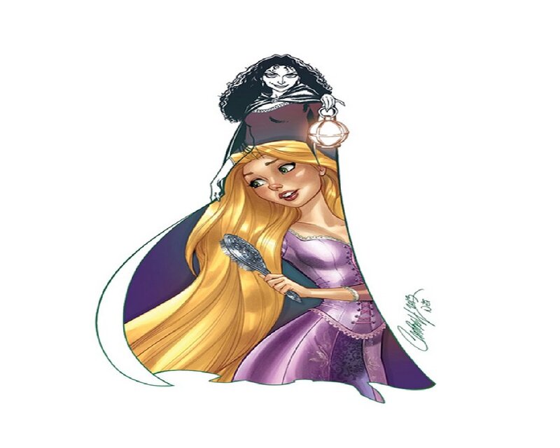 Rapunzel with Witch