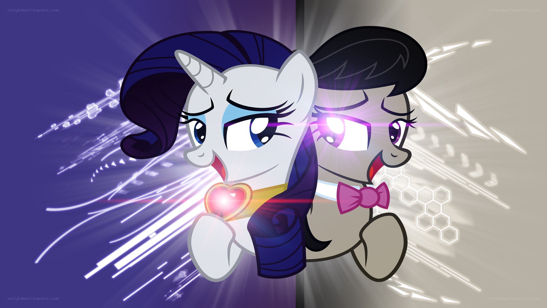 Rarity and her alter ego