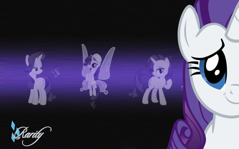 Rarity character collage