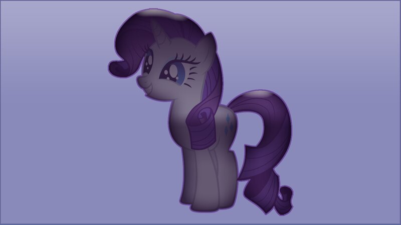 Rarity character illustration