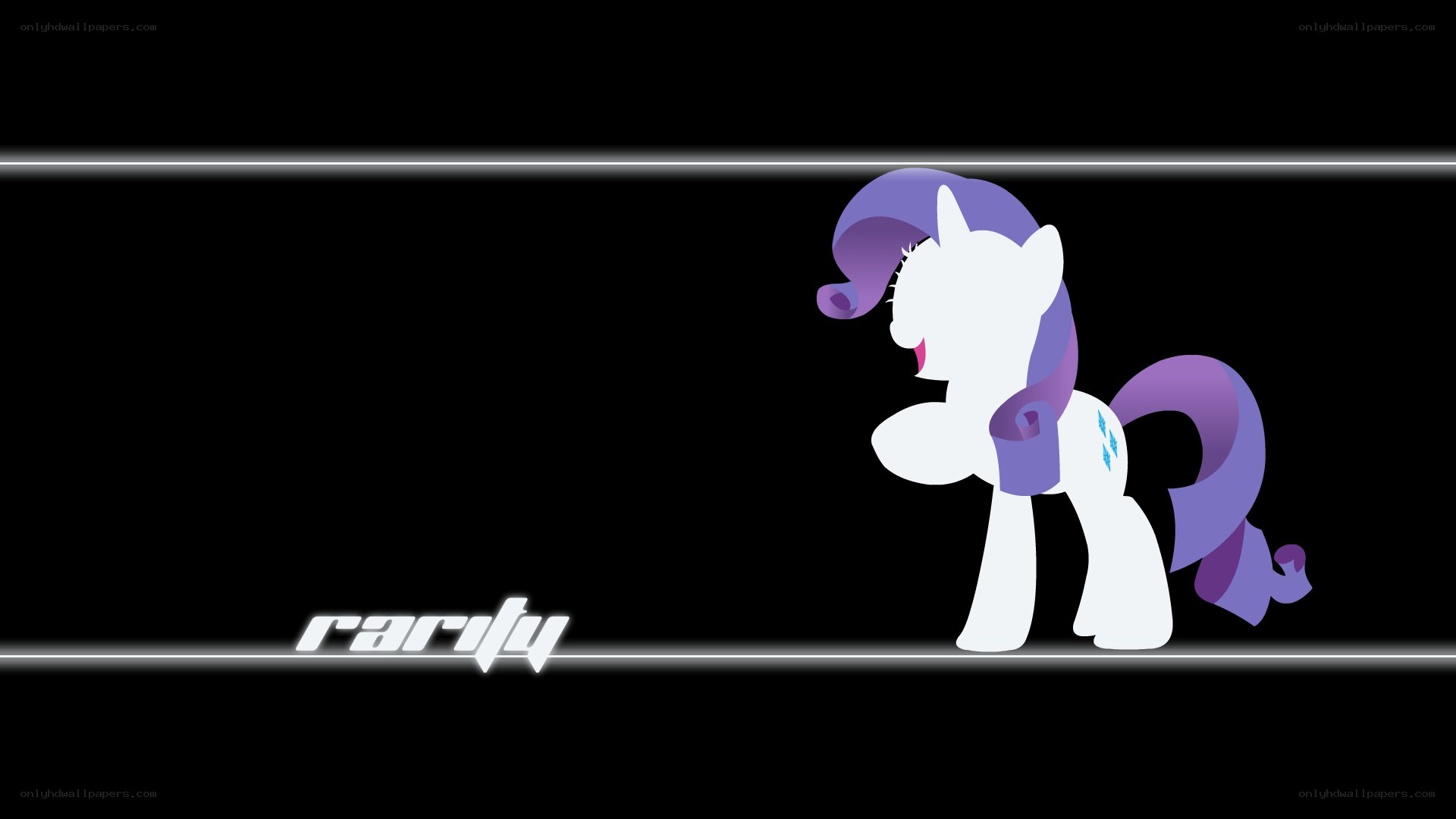 Rarity character wallpaper