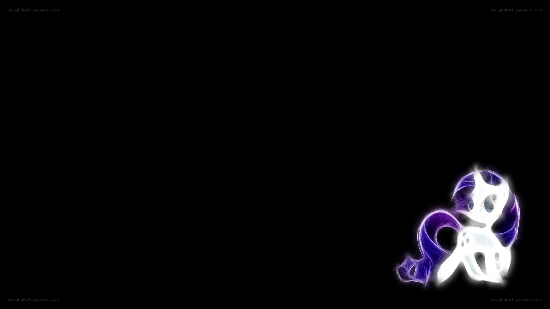 Rarity character wallpaper