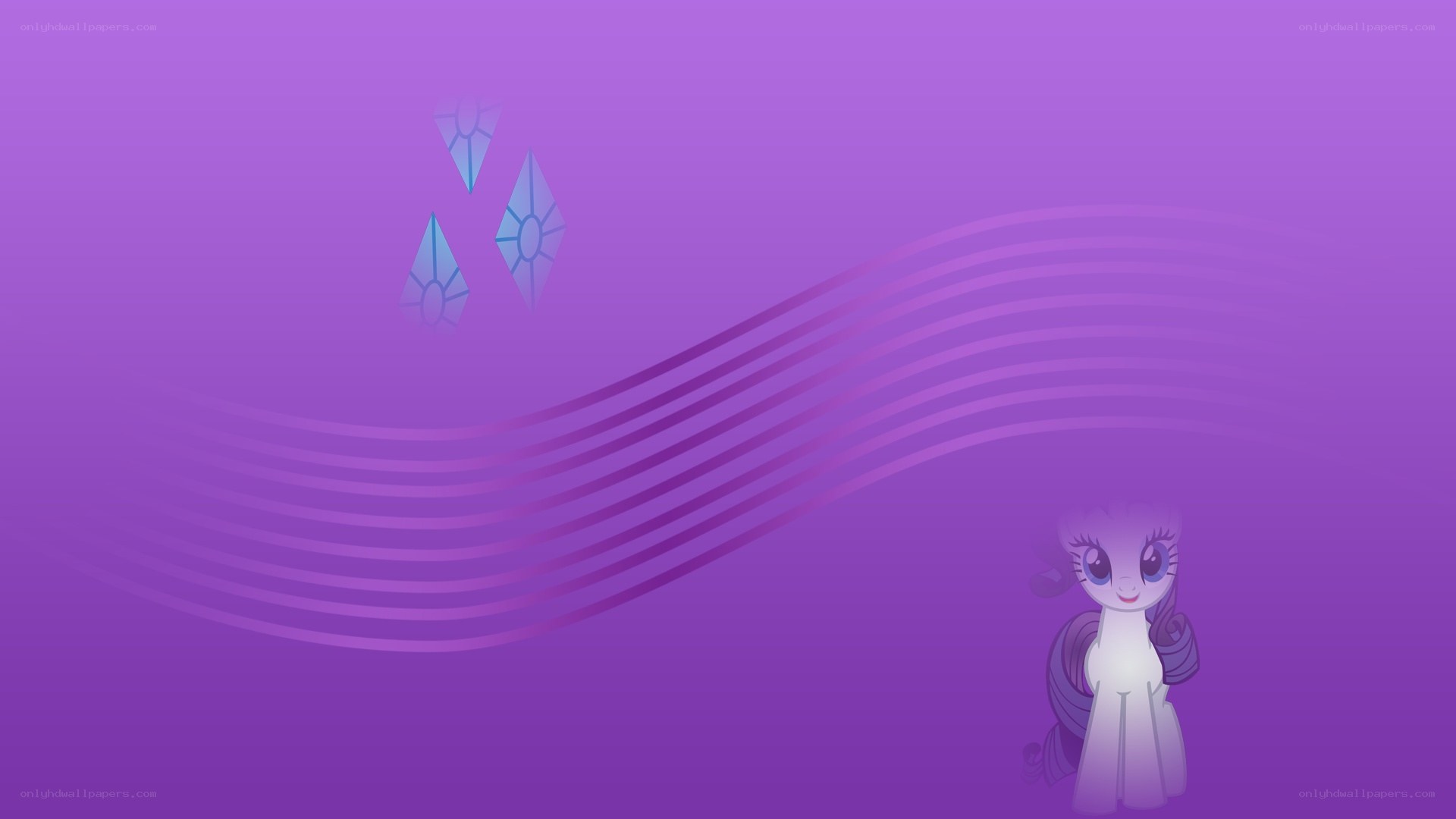 Rarity character wallpaper