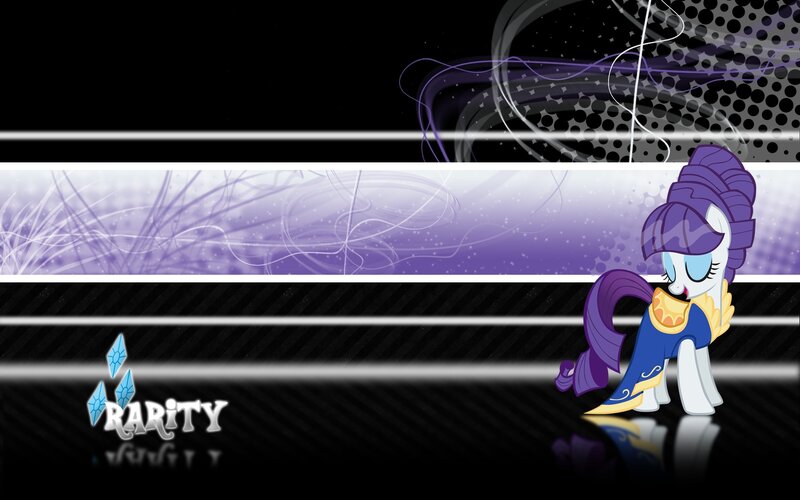 Rarity character wallpaper