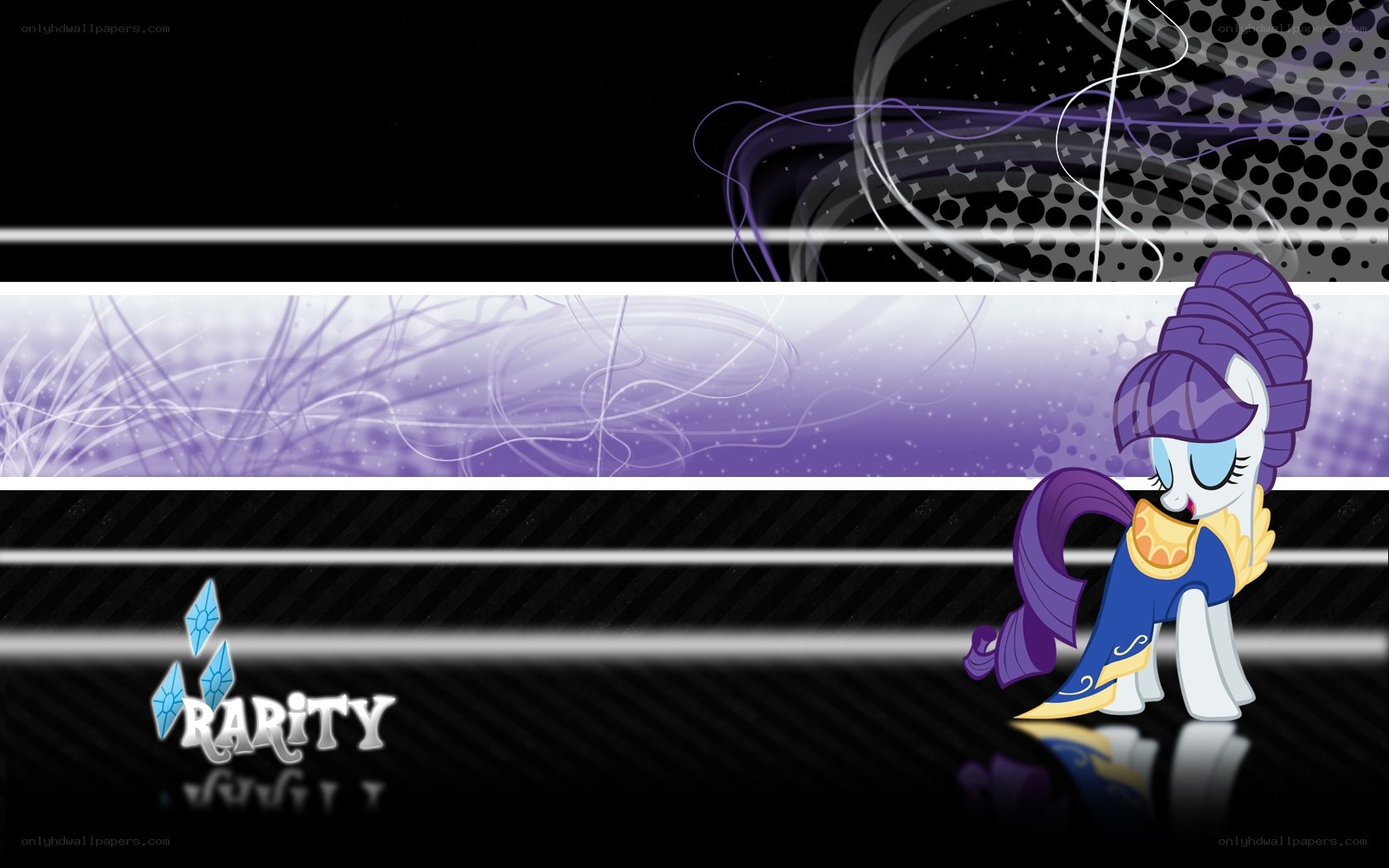 Rarity character wallpaper