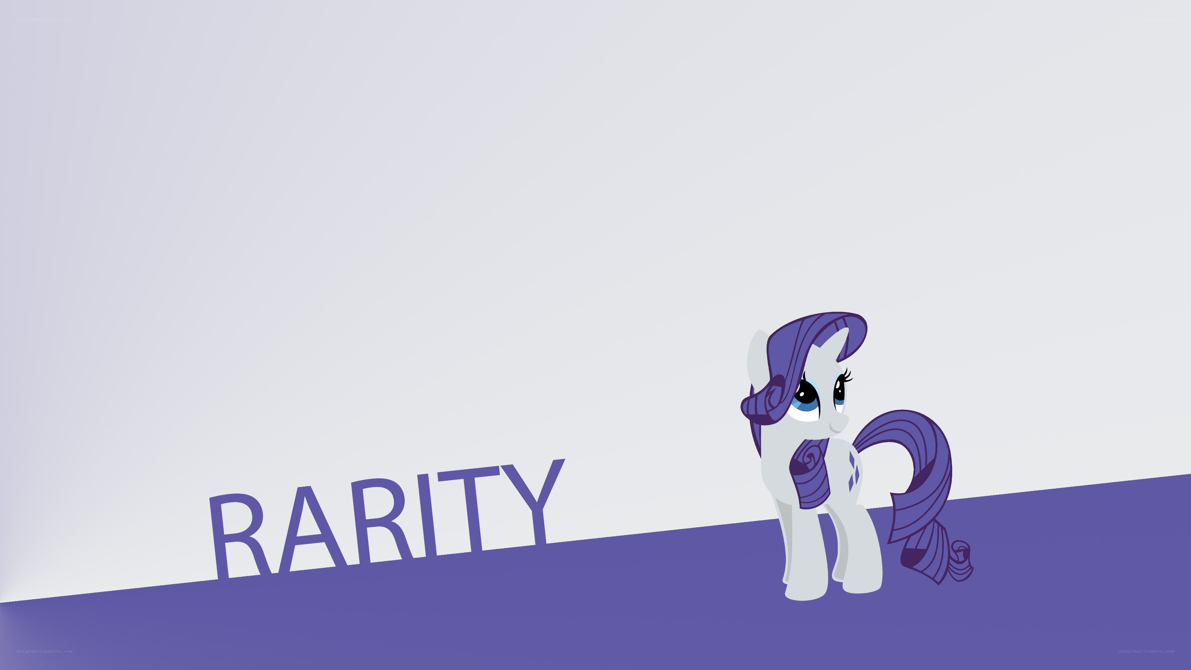 Rarity character wallpaper