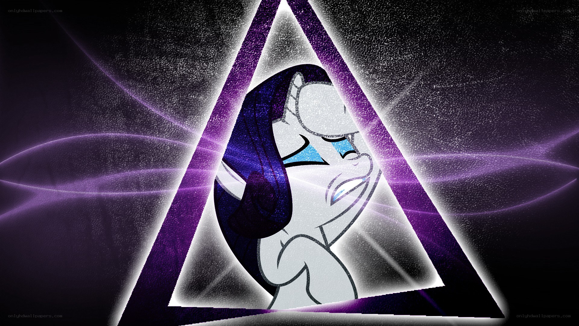 Rarity in a purple triangle