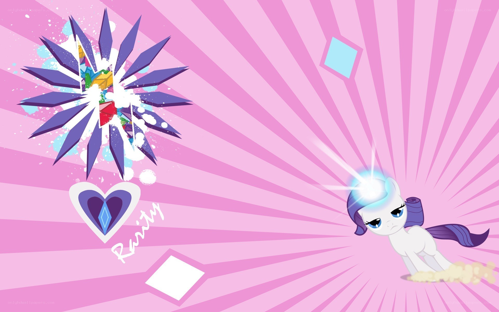 Rarity magic explosion
