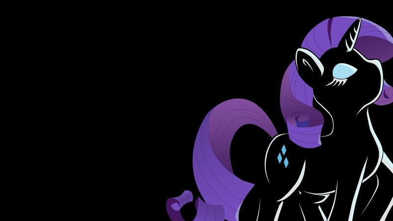 Rarity the unicorn character