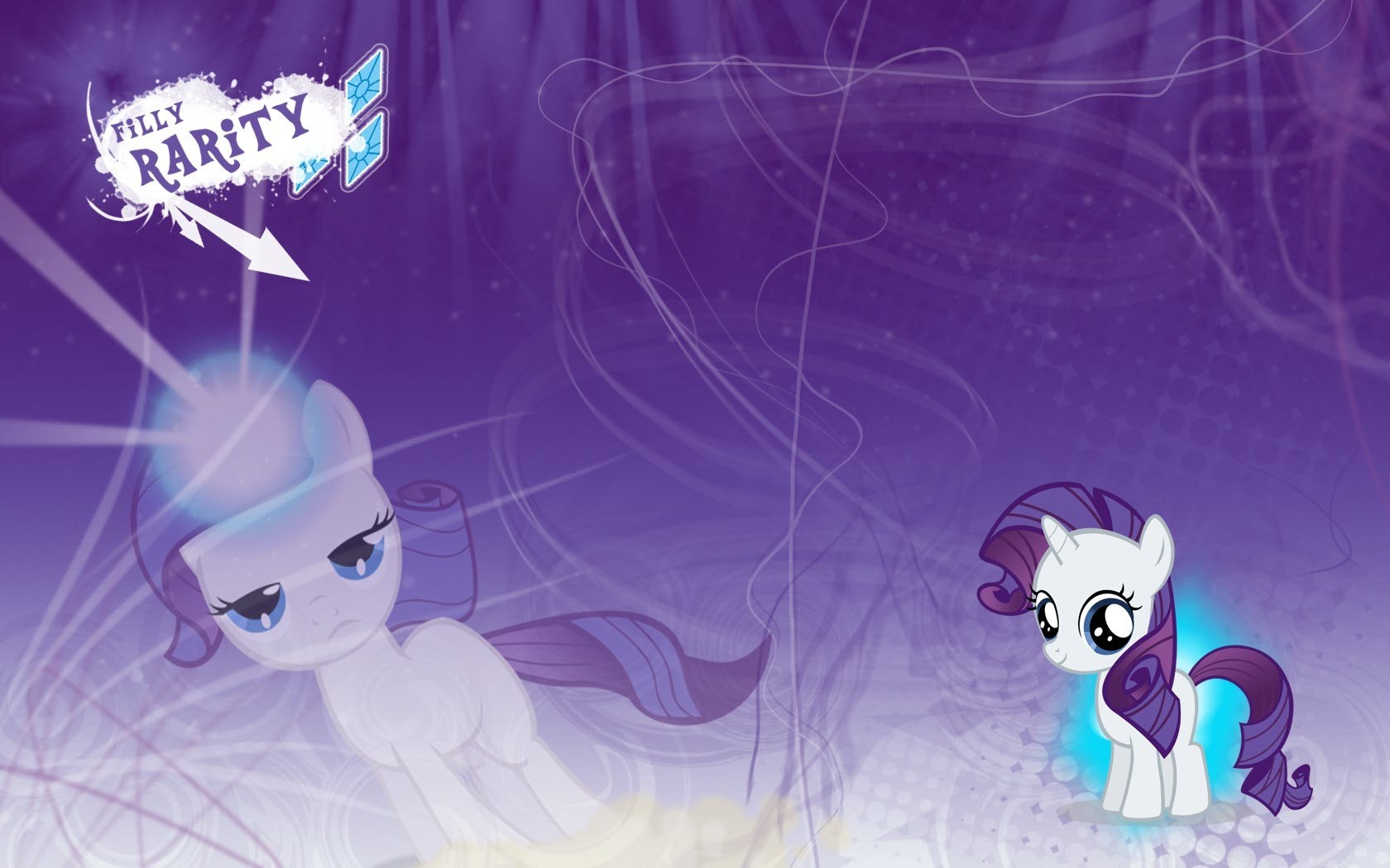 Rarity transformation scene