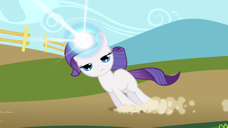 Rarity using magic