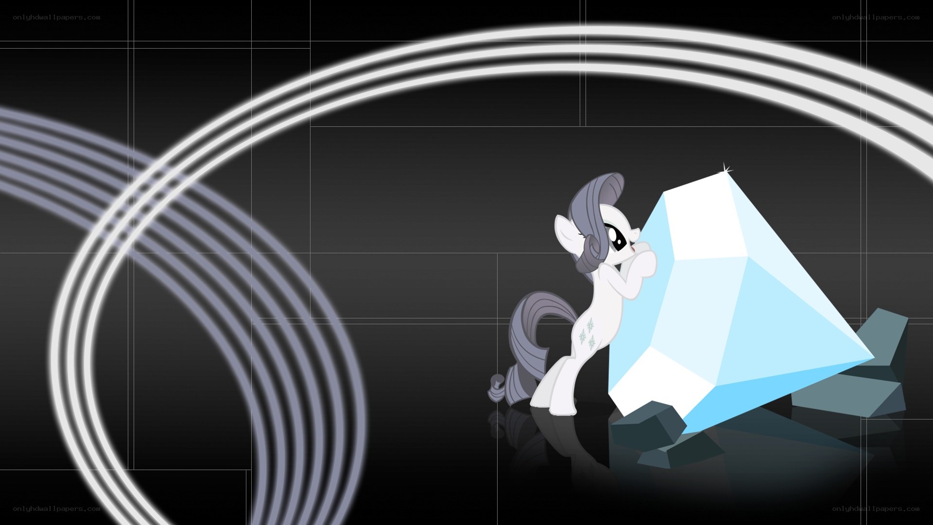 Rarity with a large diamond