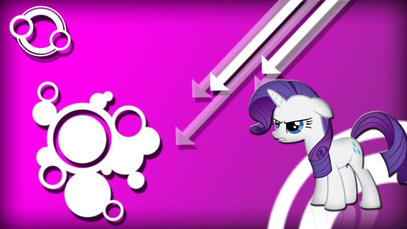 Rarity with arrows and symbols