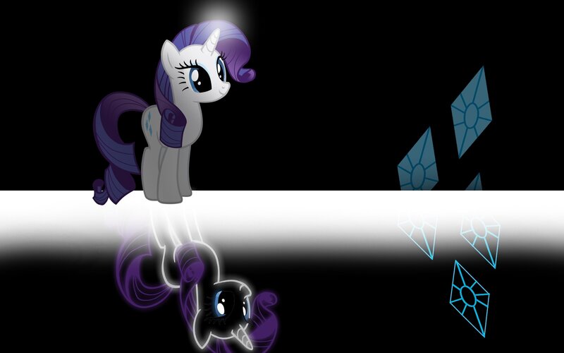 Rarity with dark reflection