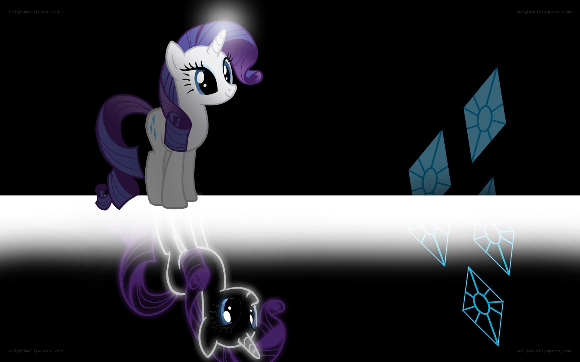 Rarity with dark reflection
