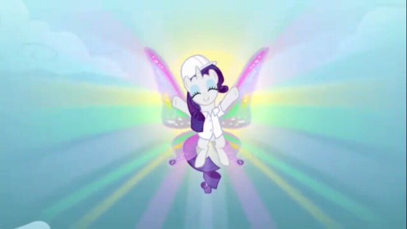 Rarity with fairy wings