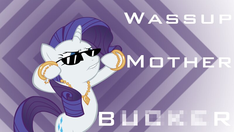 Rarity with sunglasses
